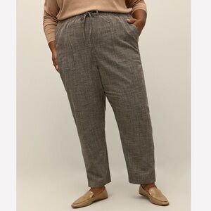 Penningtons Micro Houndstooth Tapered-Leg Pant